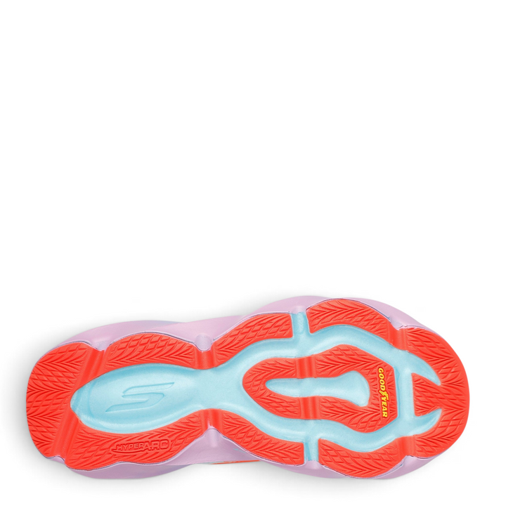 ada-shoes.ro Skechers SKX Aero Burst-Si trainer sole featuring red Goodyear rubber grip and light blue arch support