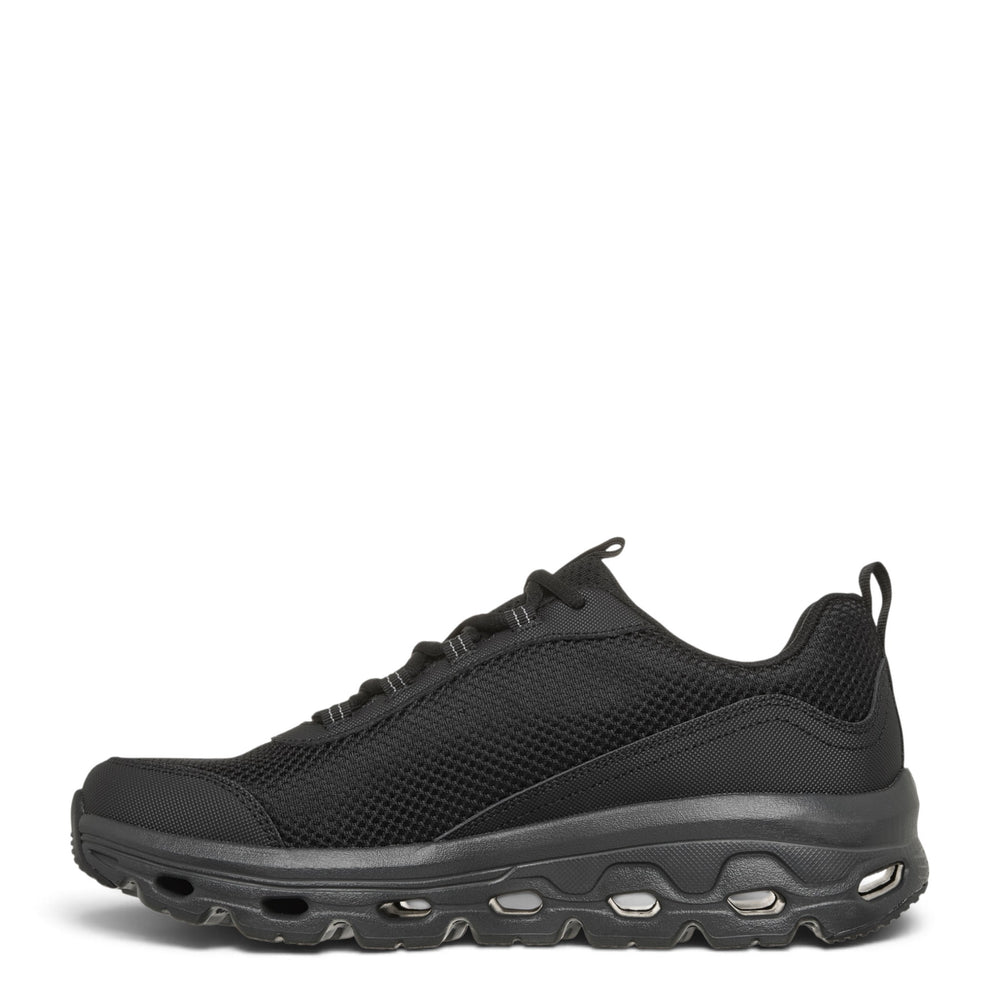 ada-shoes.ro Skechers Bart Clough black trainers with Glide-Step sole and breathable mesh upper for daily comfort