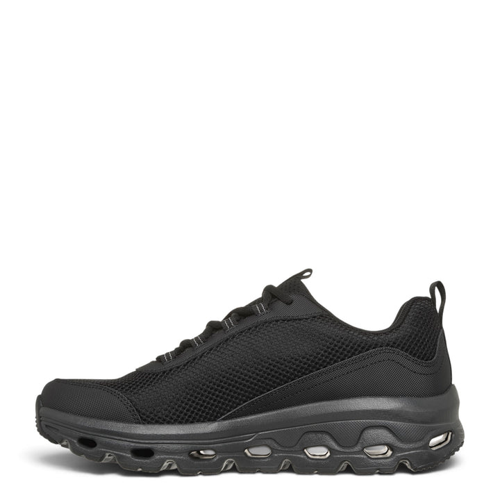 ada-shoes.ro Skechers Bart Clough black trainers with Glide-Step sole and breathable mesh upper for daily comfort