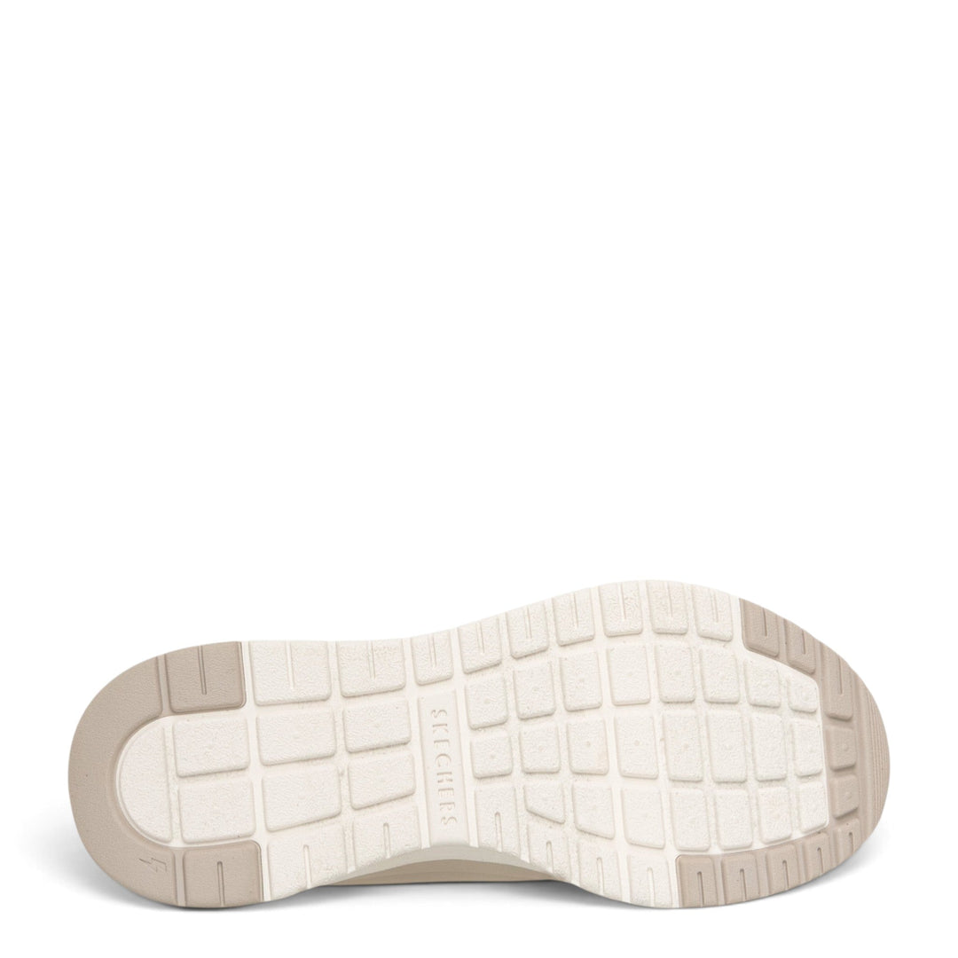 ada-shoes.ro Skechers Uno Lite 2 beige sneaker outsole with grid pattern and textured grip for stability