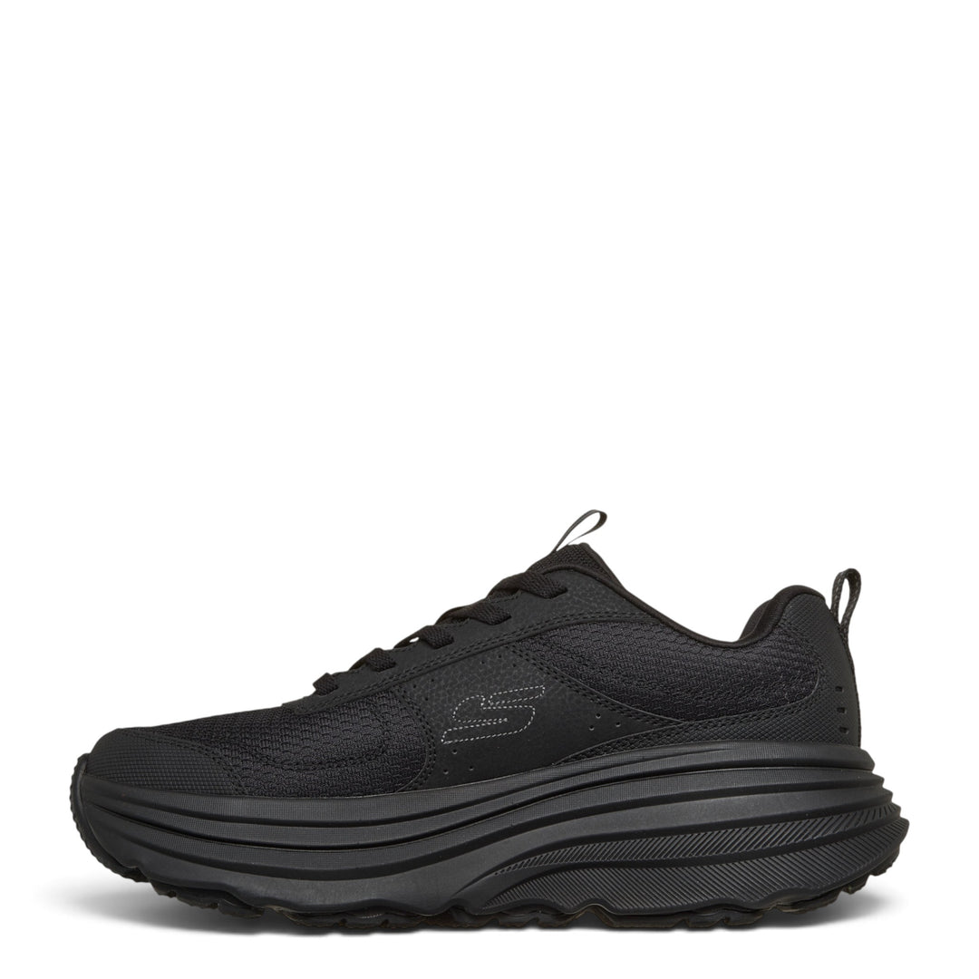 ada-shoes.ro SKECHERS Relaxed Fit Max Cushioning Zirrus black mesh sneakers with thick cushioned sole