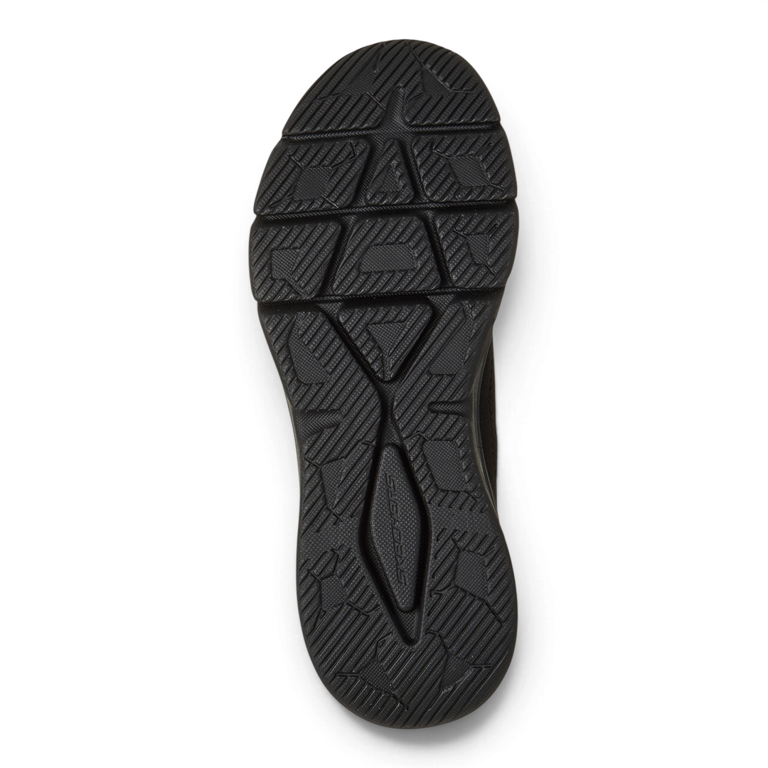 ada-shoes.ro Skechers Arch Fit black sneaker outsole with textured grip pattern for stability and traction
