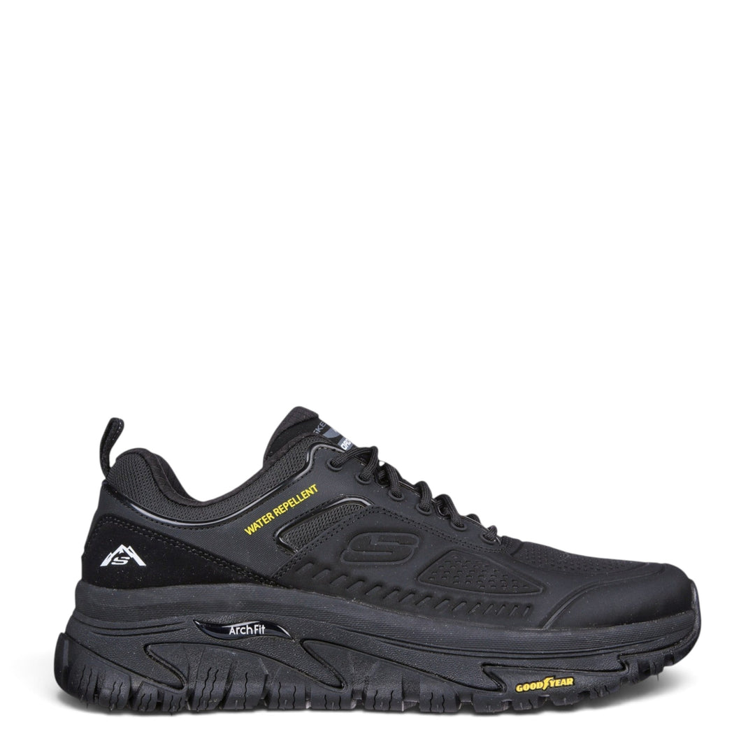 ada-shoes.ro Skechers Arch Fit Road Walker black water-repellent walking shoe with Goodyear rubber outsole