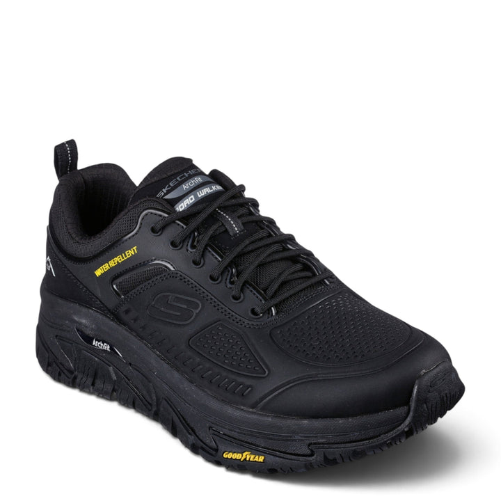 ada-shoes.ro Skechers Arch Fit Road Walker black water-repellent walking shoes with Goodyear rubber outsole