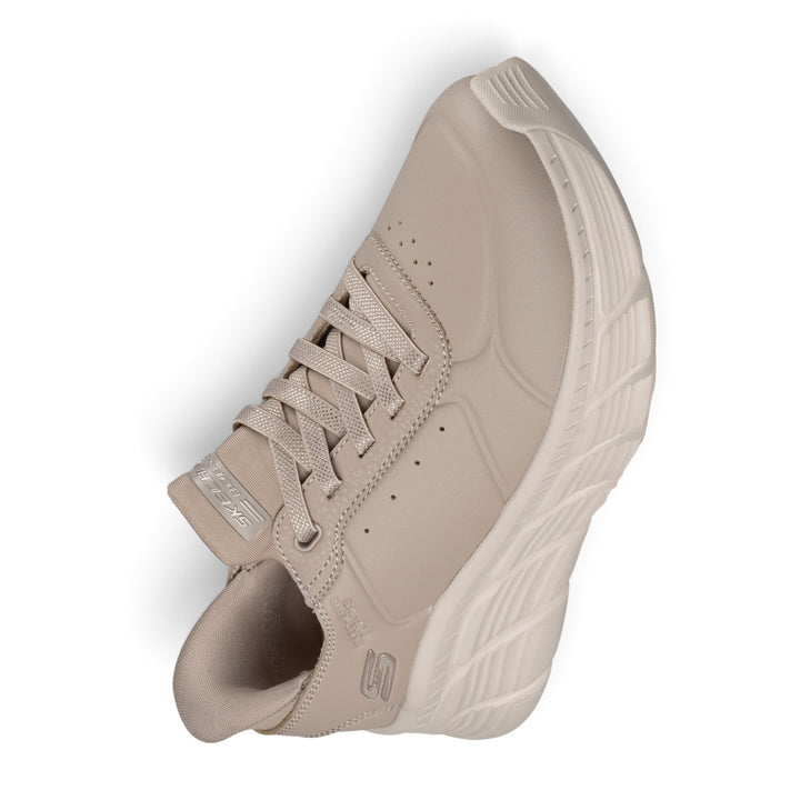 ada-shoes.ro SKECHERS Bobs B Flex Hi beige sneakers with Memory Foam and Slip-Ins technology for daily comfort