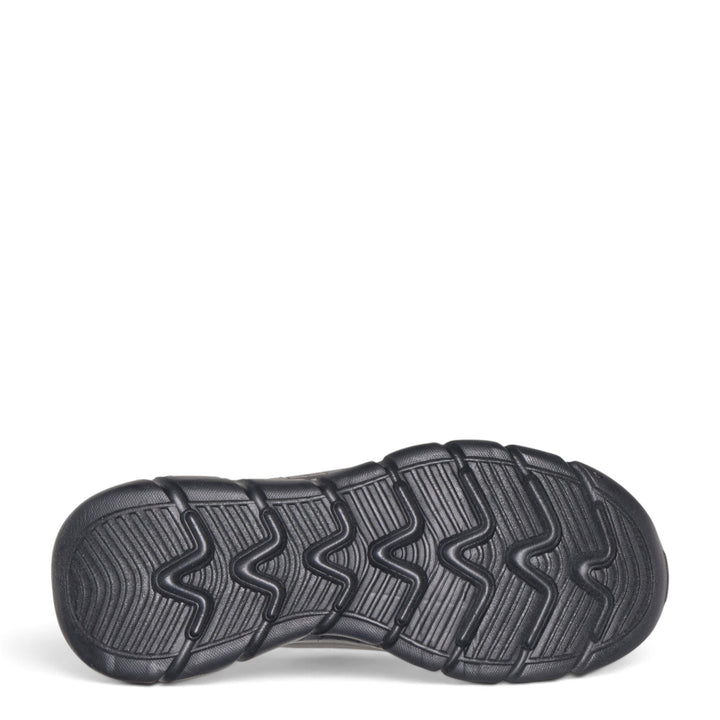 ada-shoes.ro SKECHERS Bobs B Flex Hi black sneaker showing the durable, flexible, and textured rubber outsole design.