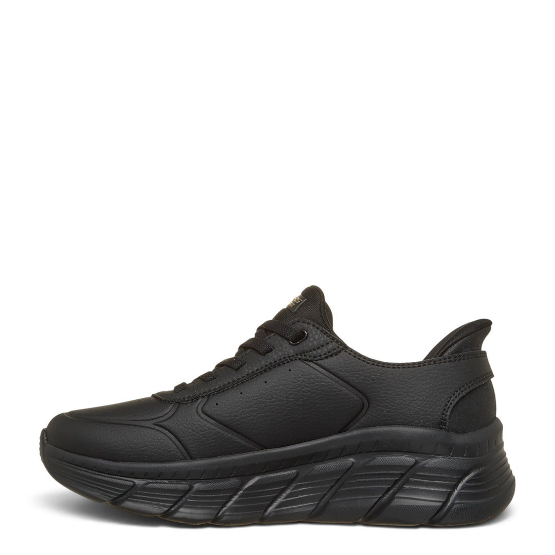 ada-shoes.ro SKECHERS Bobs B Flex Hi black sneakers with Memory Foam and thick flexible sole for daily comfort