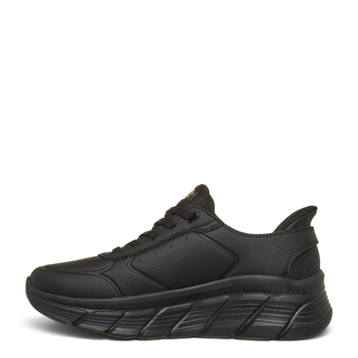 ada-shoes.ro SKECHERS Bobs B Flex Hi black sneakers with Memory Foam and thick flexible sole for daily comfort