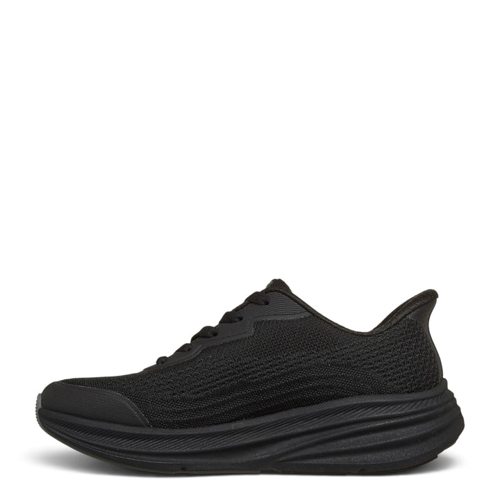 ada-shoes.ro Skechers Bobs Skillz Airy Str black slip-in sneakers with memory foam and cushioned sole