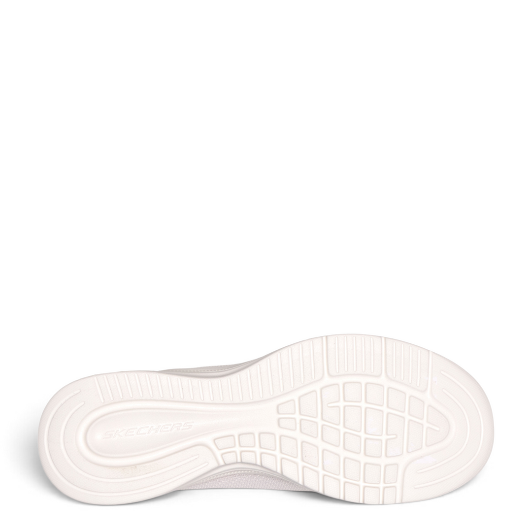 ada-shoes.ro Skechers Dynamight-Radiant Hour cream trainers showing the flexible white textured rubber outsole