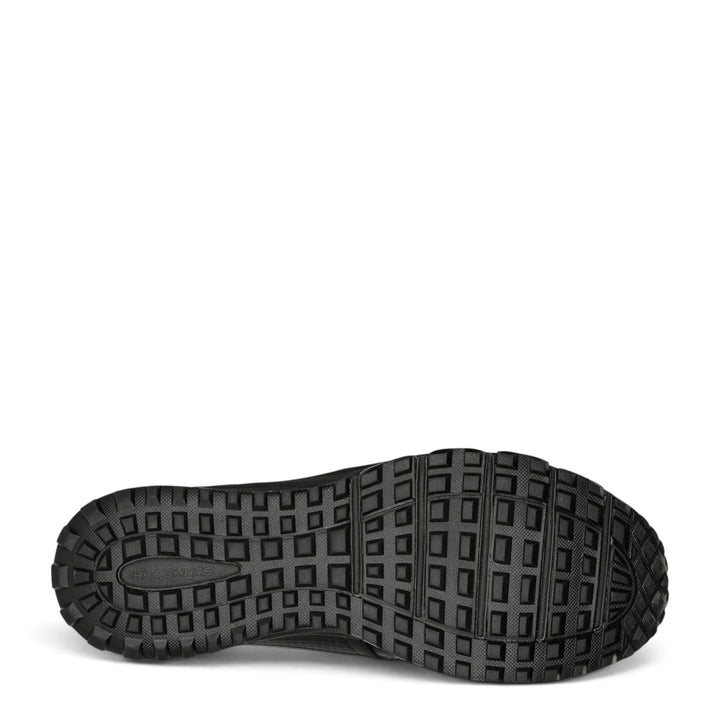 ada-shoes.ro SKECHERS Escape Plan black all-terrain shoe outsole with rugged traction lugs for outdoor stability