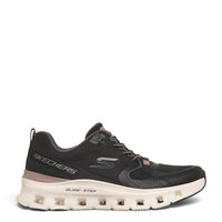 ada-shoes.ro Skechers Glide-Step Pro black sneakers with breathable mesh upper and cushioned geometric sole