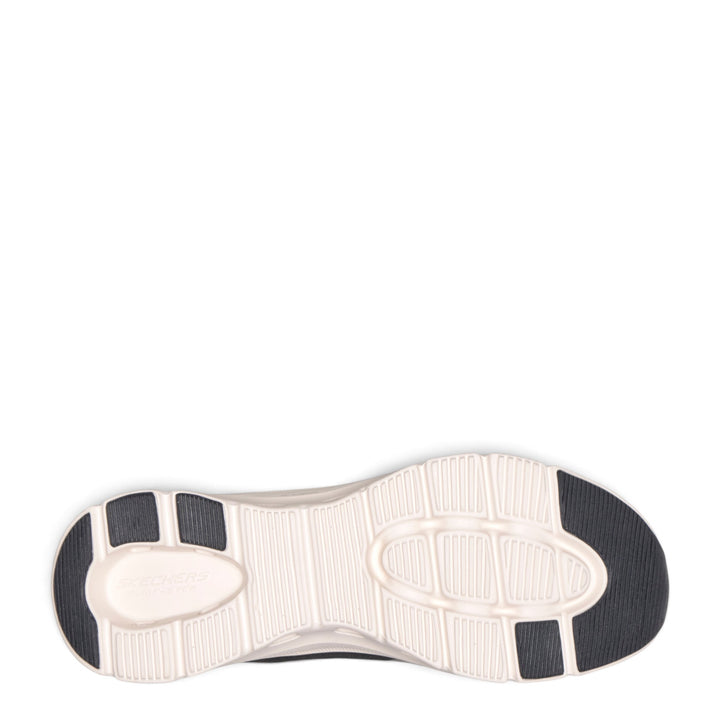 ada-shoes.ro Skechers Glide-Step Pro sneaker outsole featuring a beige cushioned design with black traction pads