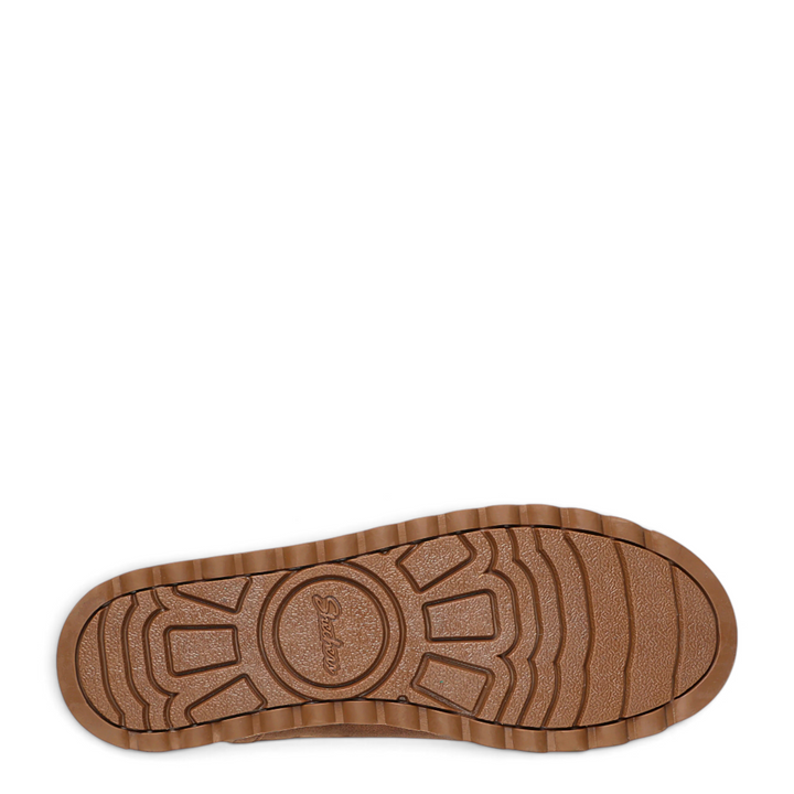 ada-shoes.ro Skechers Keepsakes 2.0 Morning Walks taupe boot showing the brown anti-slip traction rubber outsole