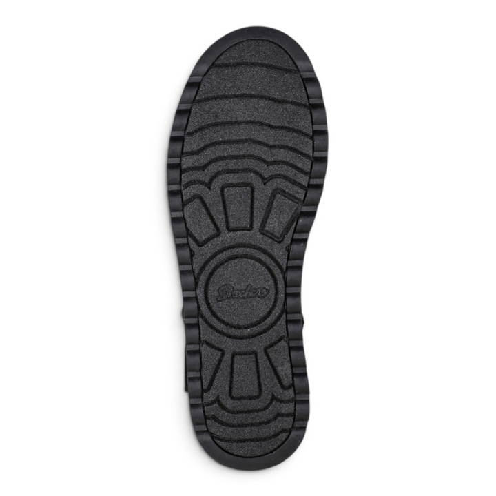 ada-shoes.ro Skechers Keepsakes Cabin Feels black winter boot sole with textured anti-slip traction pattern