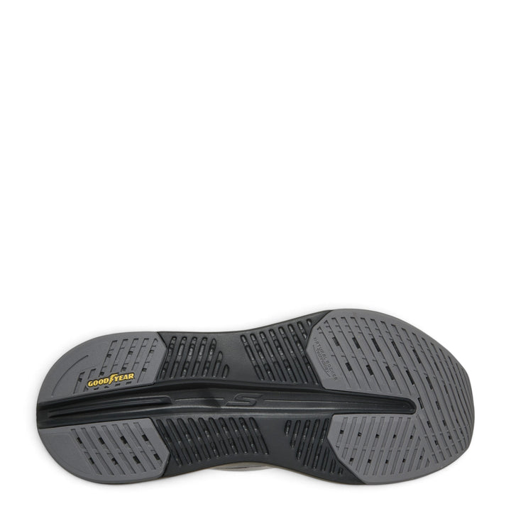 ada-shoes.ro Skechers Max Cushioning Glide-Step grey and black sneaker outsole with Goodyear rubber traction