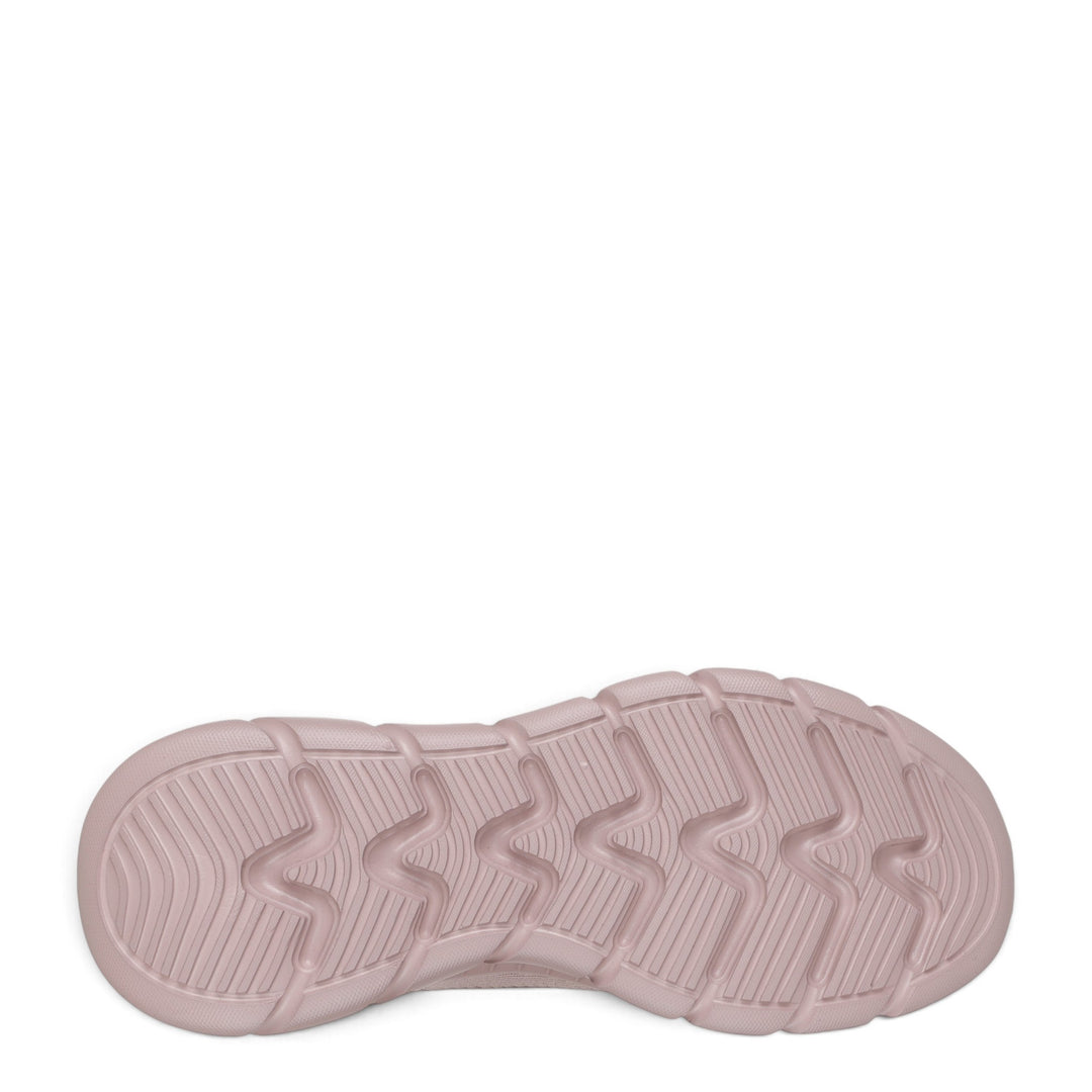 ada-shoes.ro Skechers Bobs B Flex pink sneaker sole with textured grip pattern for stability