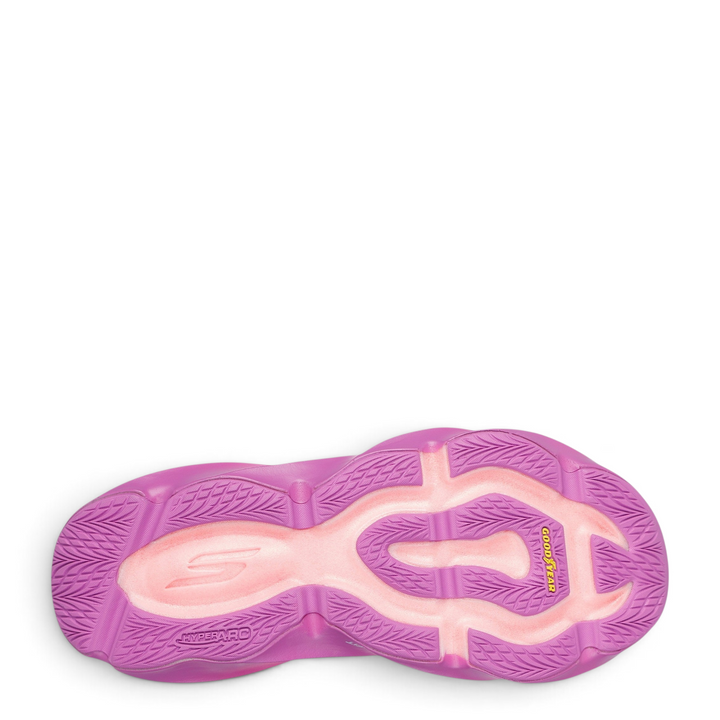 ada-shoes.ro Skechers Skx Aero Burst-Si purple trainers showing the durable Goodyear rubber outsole tread pattern