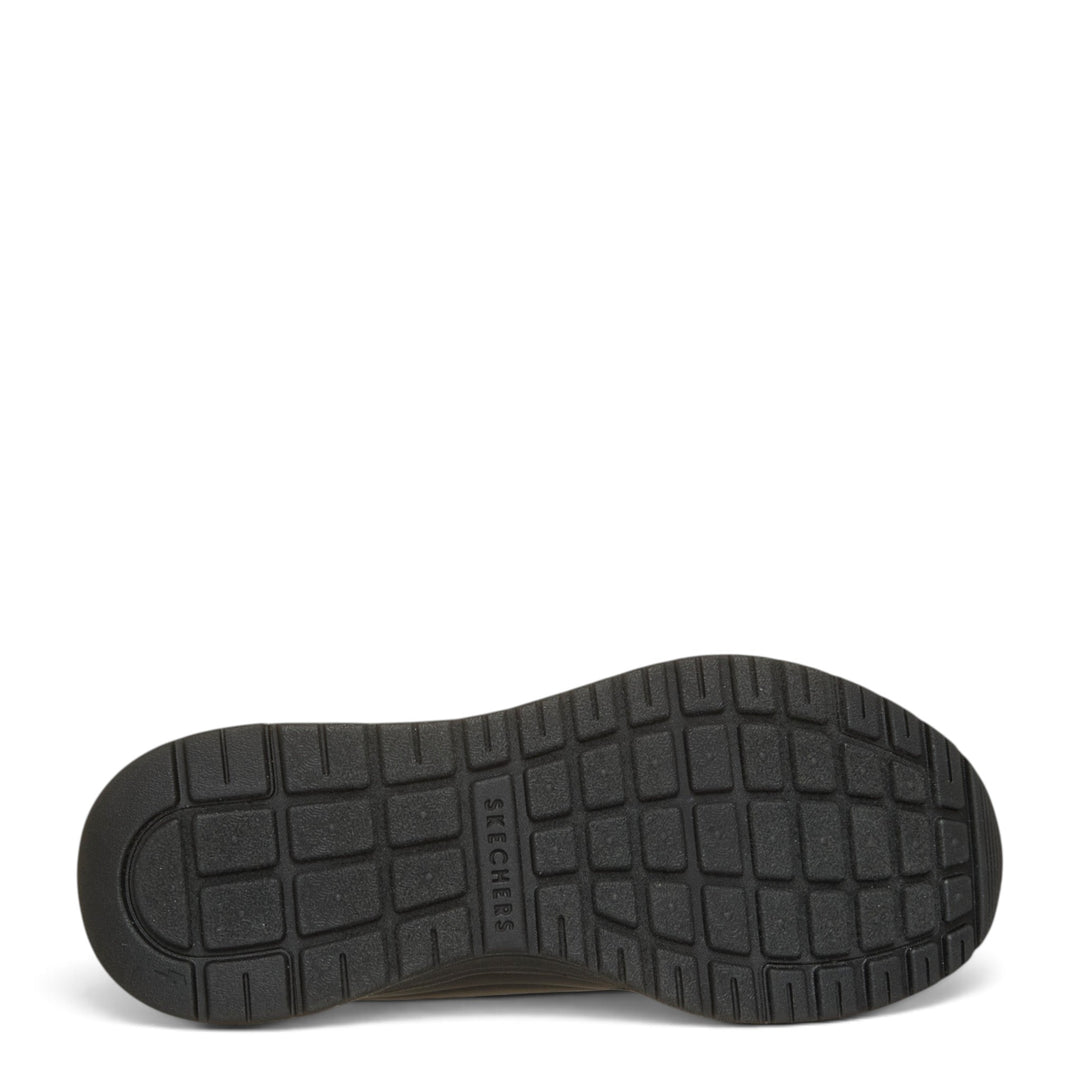 ada-shoes.ro Skechers Uno Lite 2 black sneaker outsole with a durable, textured grip pattern for stability.