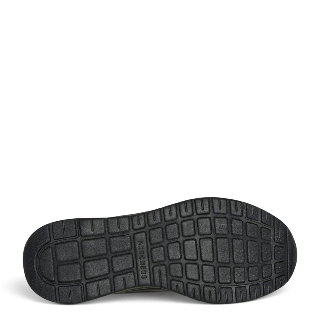 ada-shoes.ro Skechers Uno Lite black sneaker outsole with textured grip pattern and Skechers branding