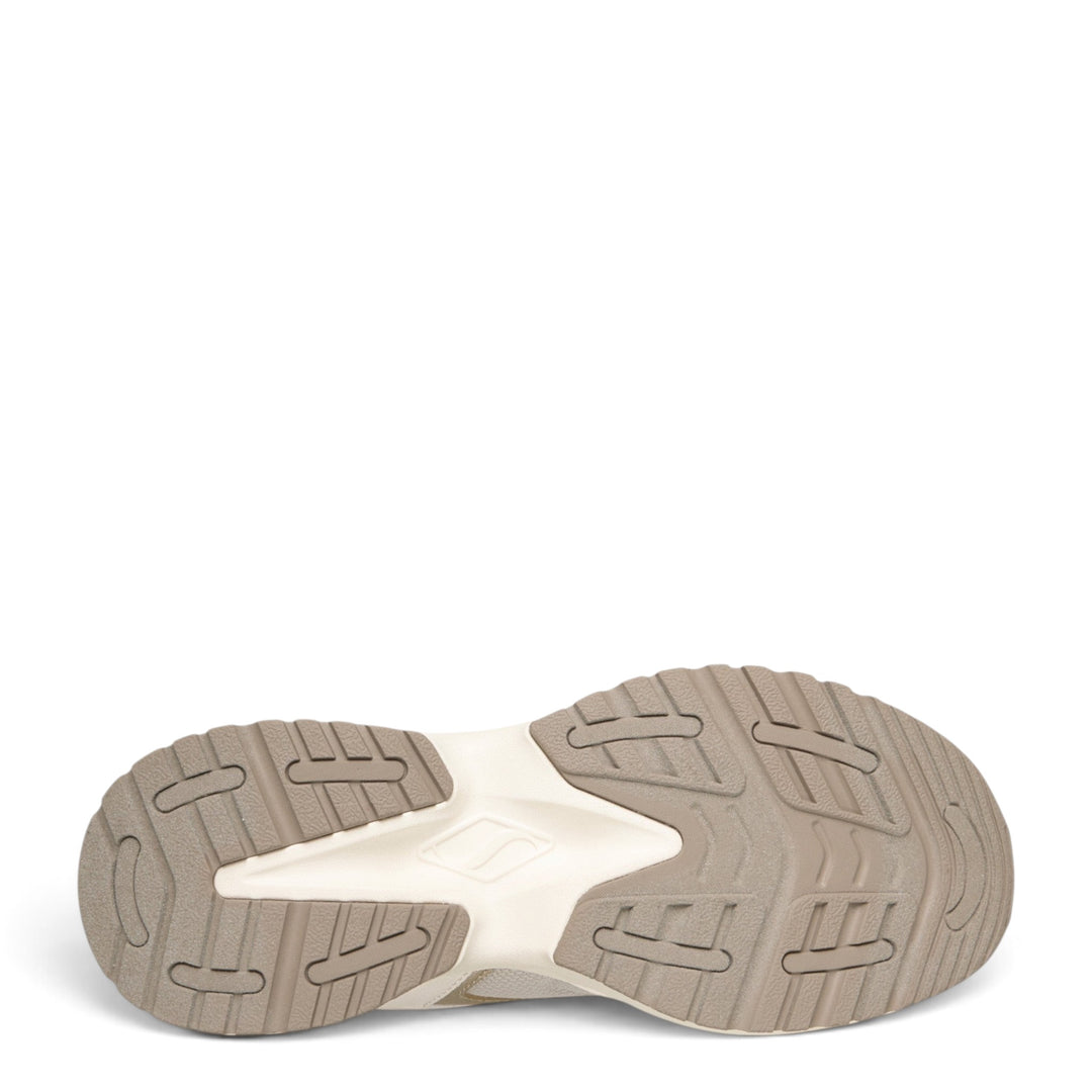 ada-shoes.ro Skechers Uno Ryze champagne sneaker sole with durable traction pattern and cushioned arch support
