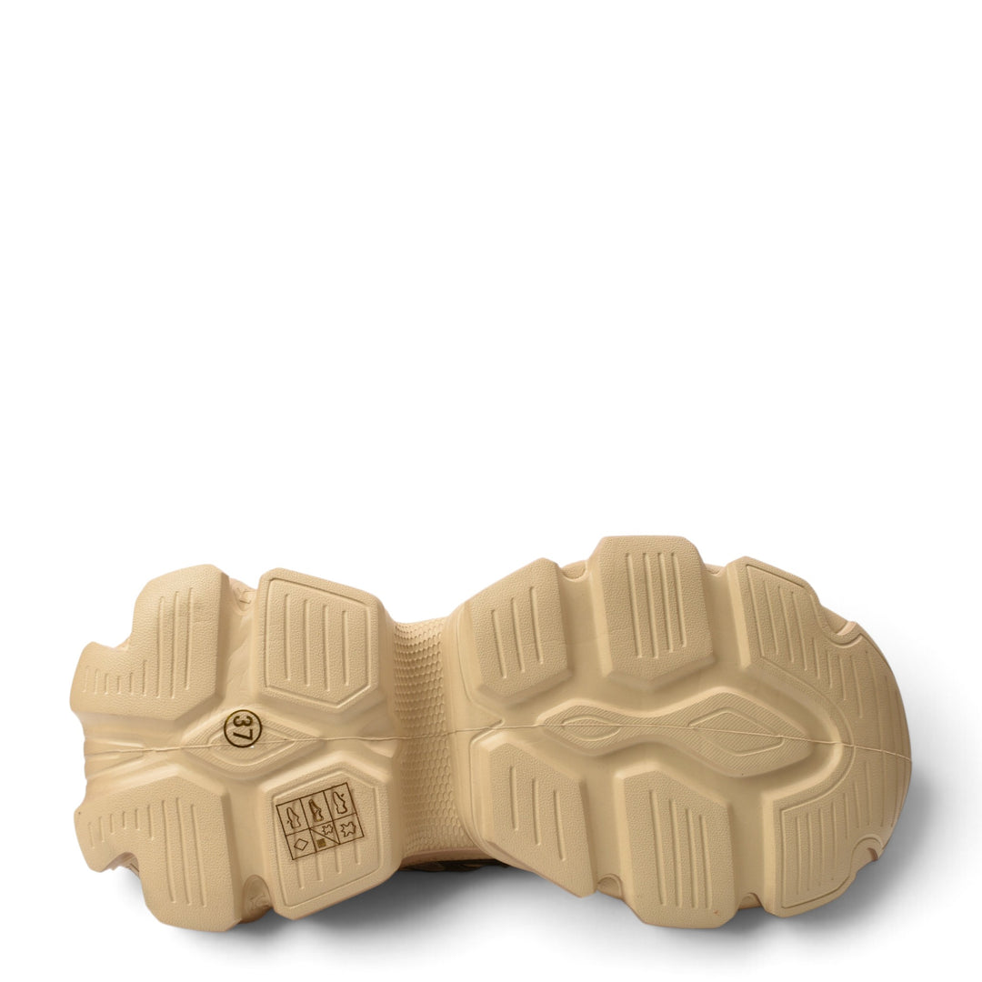 ada-shoes.ro yellow suede sneakers featuring a chunky, flexible 5cm rubber sole with a detailed tread pattern