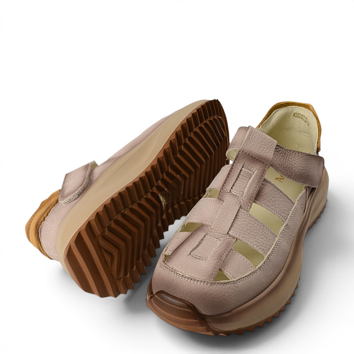ada-shoes.ro beige nubuck leather women&