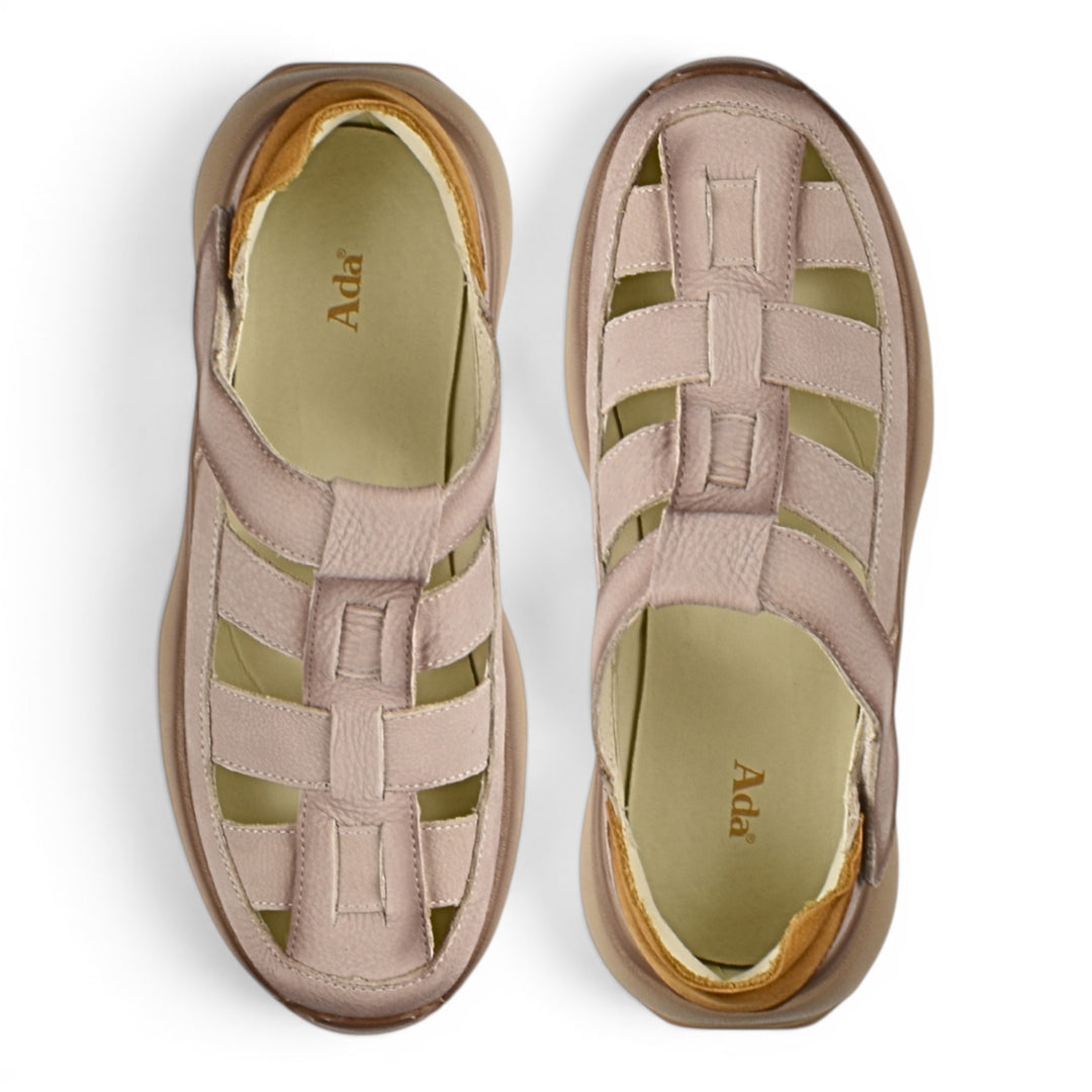 ada-shoes.ro beige nubuck leather women&