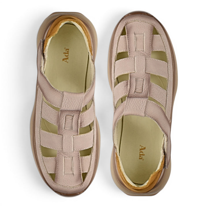 ada-shoes.ro beige nubuck leather women&