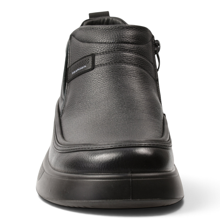 ada-shoes.ro Feeling black leather men&