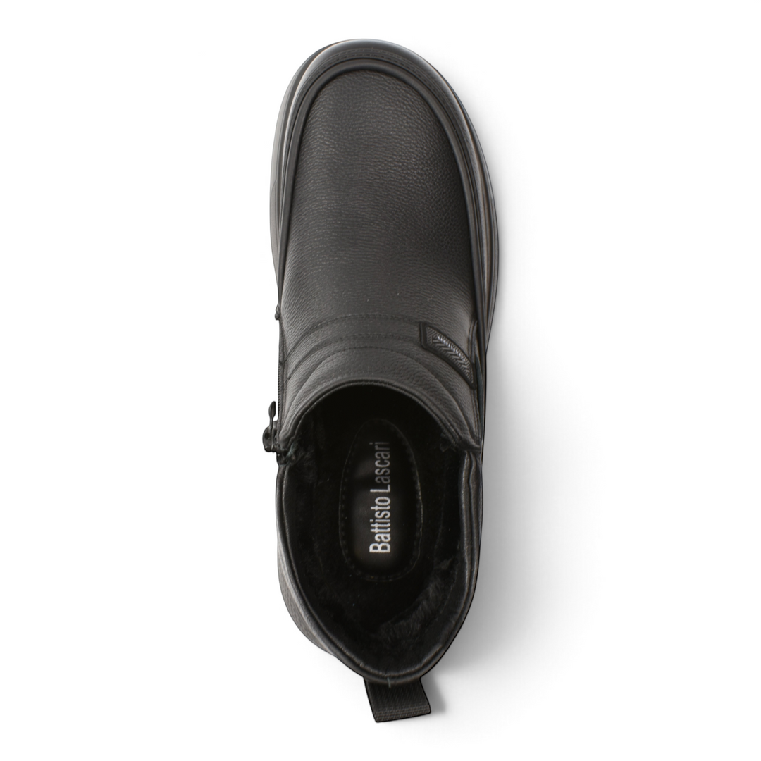 ada-shoes.ro Feeling black leather men&