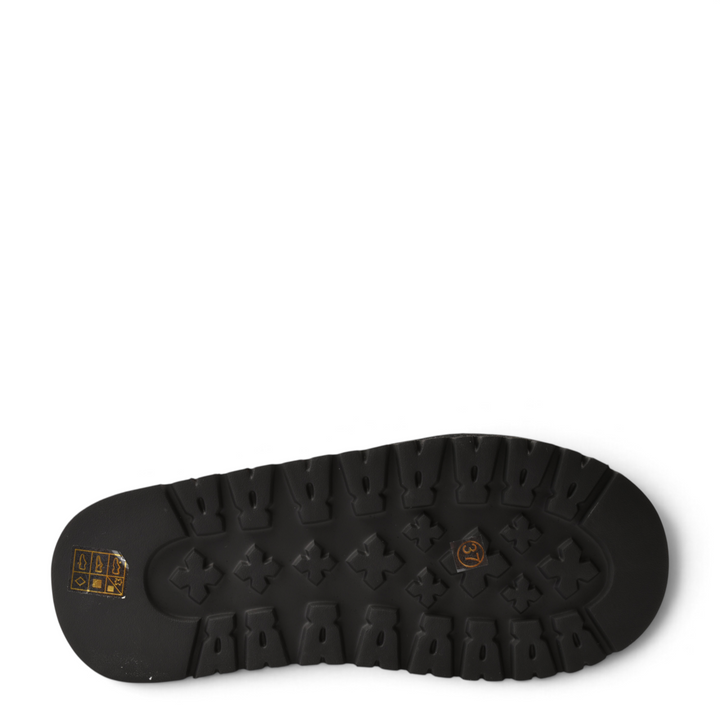 ada-shoes.ro Feeling Ghete 5905-N black platform boot sole with deep tread pattern for traction