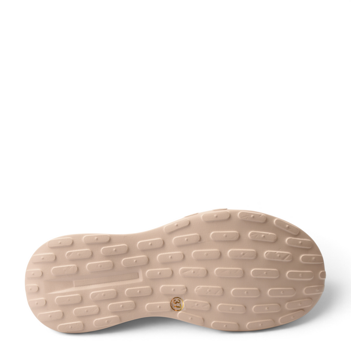 Beige rubber sole of ada-shoes.ro Ghete 70197-2-C with a textured rectangular pattern and size 37 label