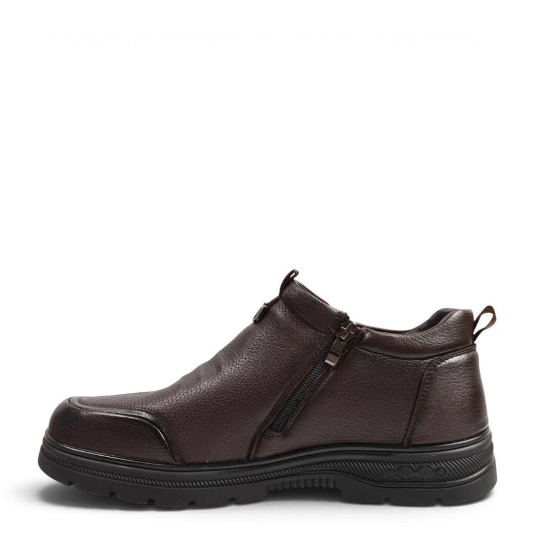 ada-shoes.ro Otter D6102-M brown textured leather men&