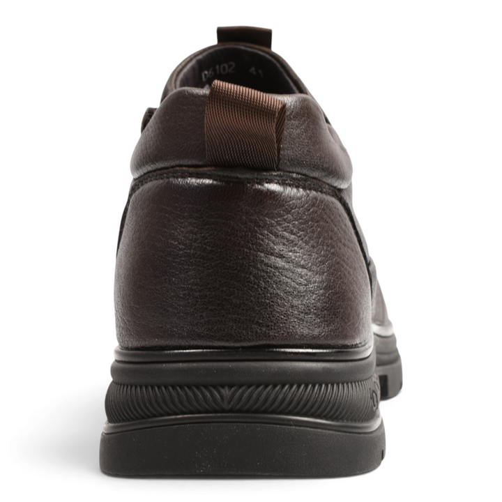ada-shoes.ro brown textured leather men&