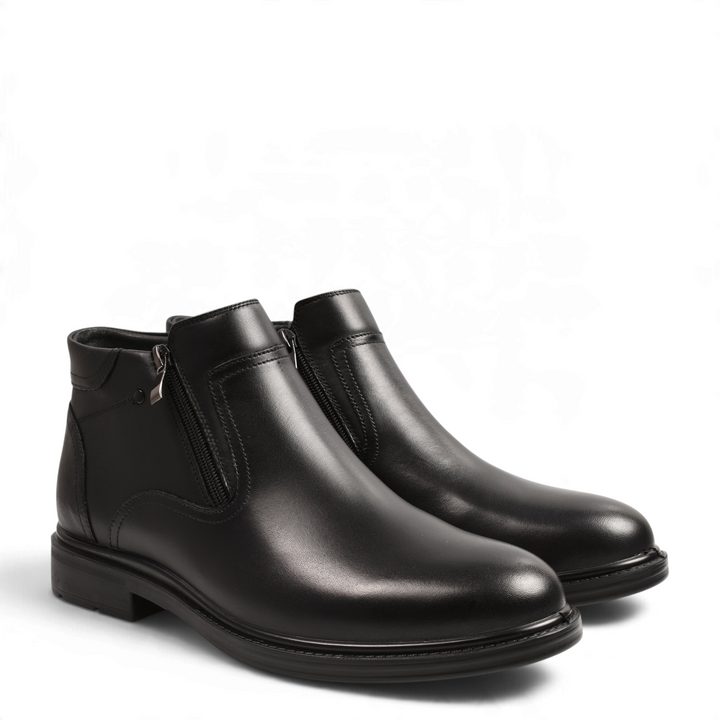 ada-shoes.ro Goretti black leather men&