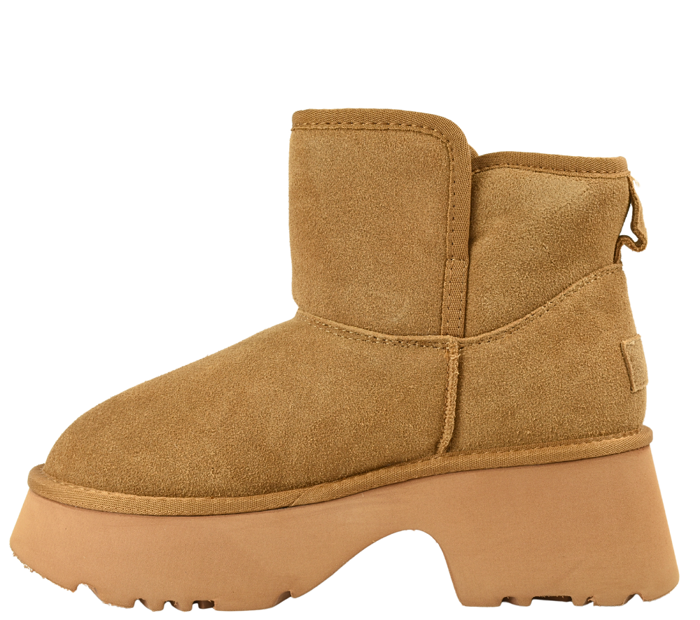 Ghete sport, dama, ANNA VIOTTI, D114-KH4B08, camel, piele intoarsa
