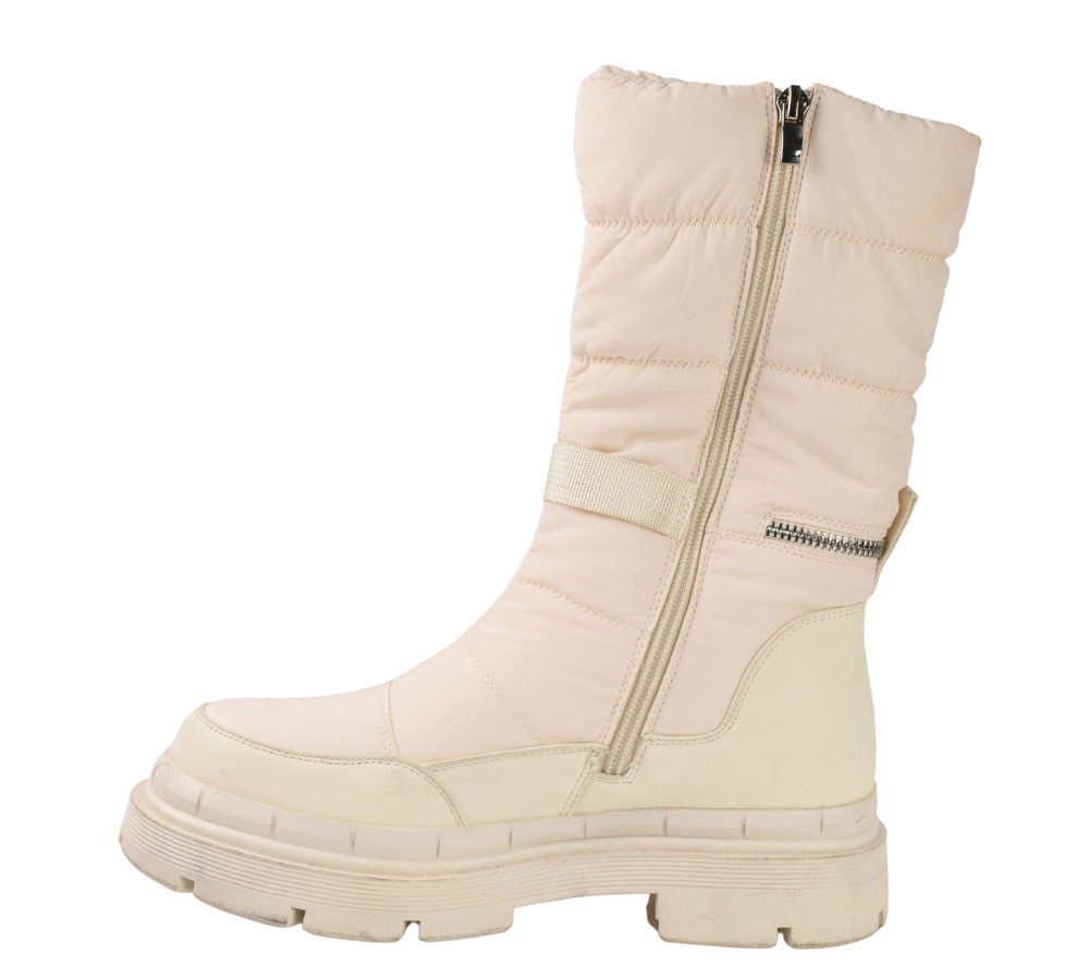 Ghete casual, dama, FRANCO GERARDO, X133 bej, textil