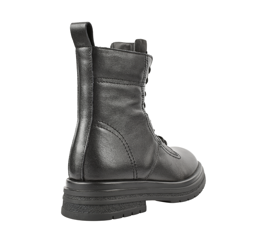 Ghete casual, dama, FORMAZIONE, 20291 negru, piele naturala