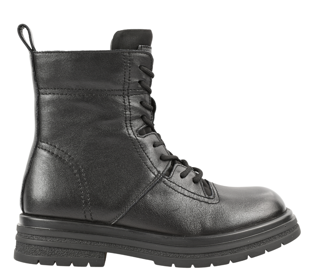 Ghete casual, dama, FORMAZIONE, 20291 negru, piele naturala