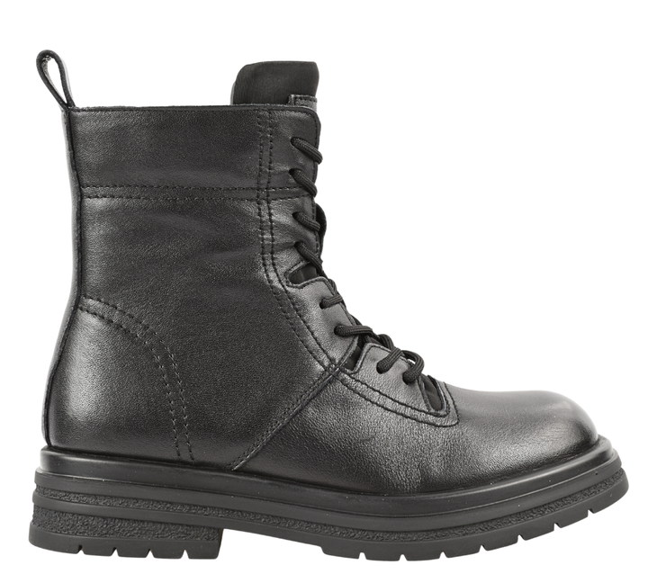 Ghete casual, dama, FORMAZIONE, 20291 negru, piele naturala
