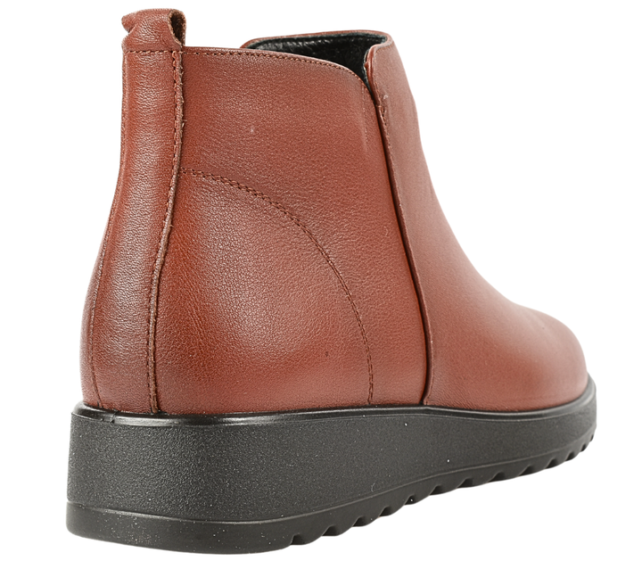 Ghete casual, dama, FORMAZIONE 3738, maro, piele naturala