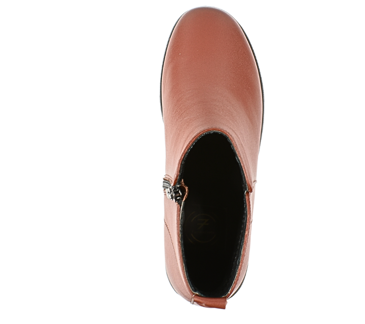Ghete casual, dama, FORMAZIONE 3738, maro, piele naturala