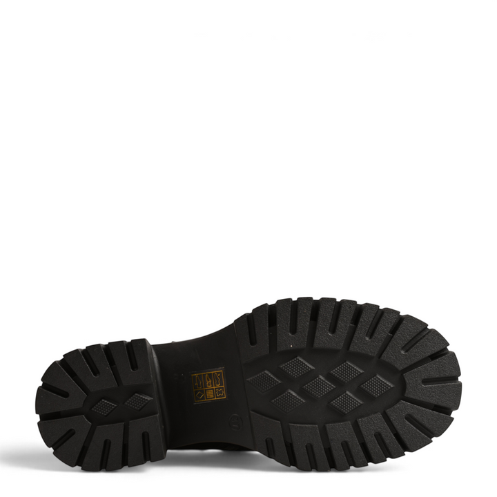 Black lug sole of Feeling women&