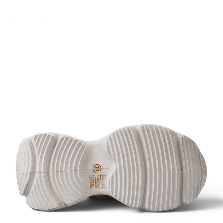 ada-shoes.ro HY6398-G sport-casual boot featuring a white flexible textured rubber sole with size 37 marking