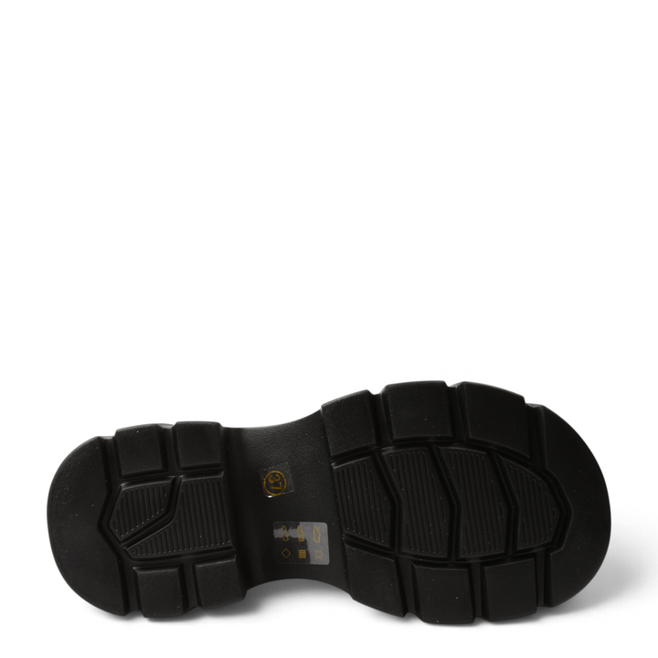 Black chunky track sole of Pass Collection women&