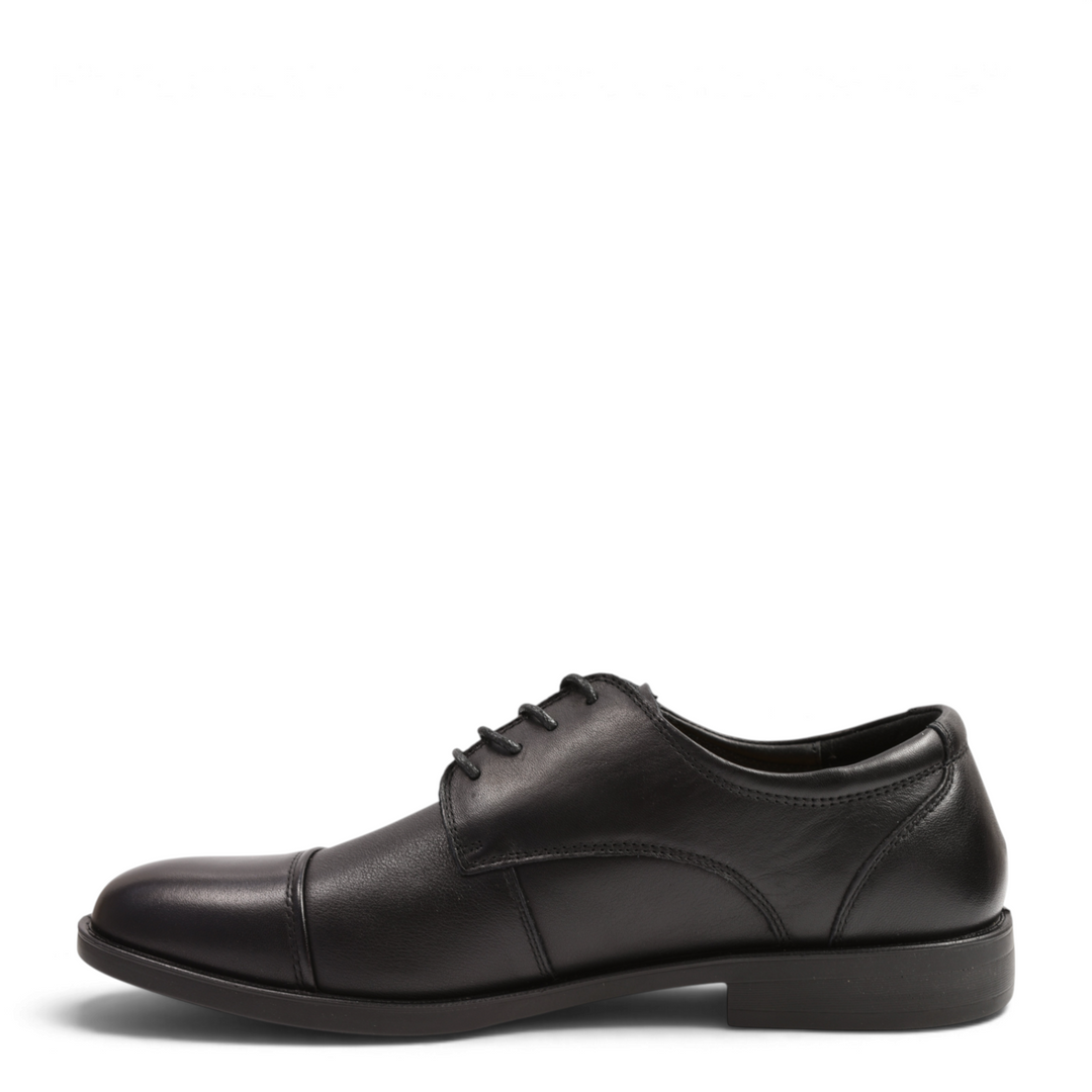 ada-shoes.ro Otter black leather cap-toe formal men&