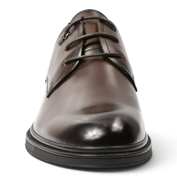 ada-shoes.ro brown leather lace-up dress shoes for men with a polished finish and durable sole