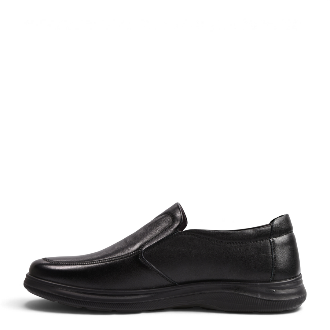ada-shoes.ro black leather slip-on casual men&