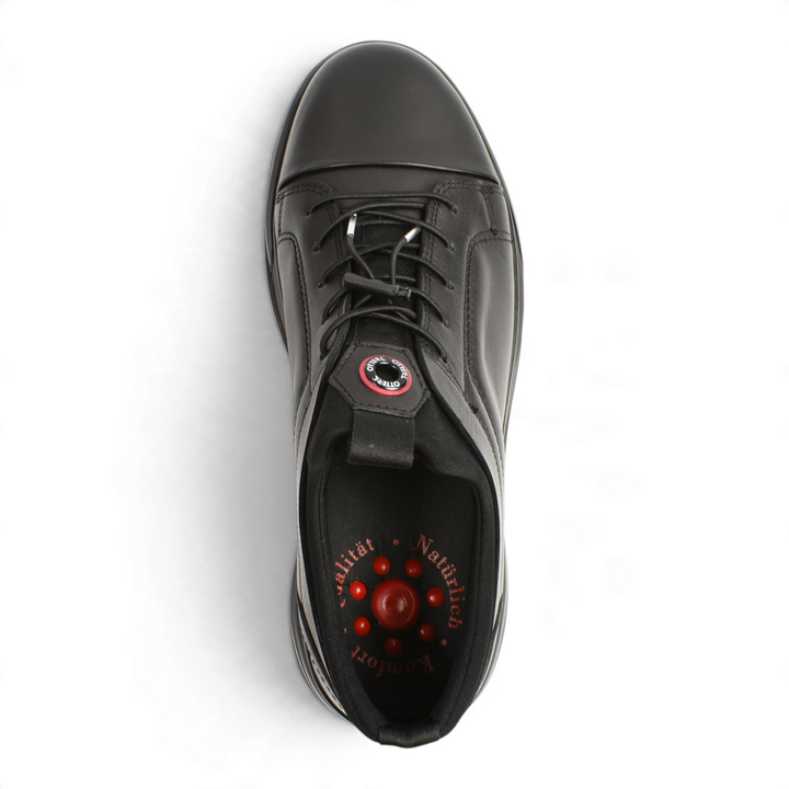 ada-shoes.ro Otter black leather casual men&